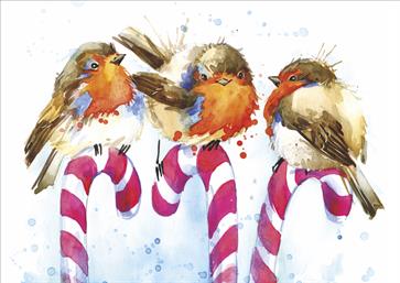 Χριστουγεννιάτικες κάρτες 17x12 Δίπτυχες - Κωδικός:137225-157