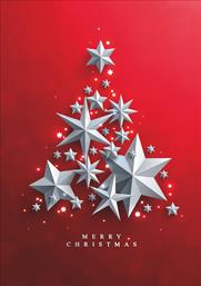 Χριστουγεννιάτικες κάρτες 17x12 Μονόφυλλες - Κωδικός:136501-10