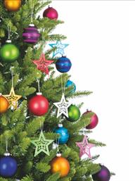 Χριστουγεννιάτικες κάρτες 14x10.5 Δίπτυχες - Κωδικός:137675-76