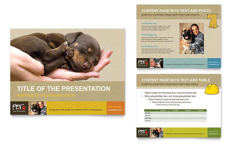 Παρουσιάσεις PowerPoint - Κατοικίδια & Ζώα - Κωδικός:SLPT003 - 