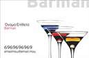 Επαγγελματικές κάρτες - Bartenders - Κωδικός:84078