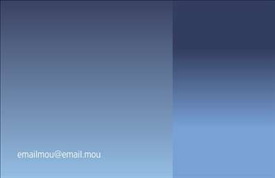    Το συγκεκριμένο σχέδιο για εκτύπωση επαγγελματικής κάρτας για ηλεκτρολόγους ξεχωρίζει με τον κομψό και σύγχρονο σχεδιασμό του. Χρησιμοποιούνται αποχρώσεις του μπλε, που προσδίδουν αίσθηση αξιοπιστίας και επαγγελματισμού, ιδανικά για να αντικατοπτρίζουν την ευθύνη και τη δεξιότητα του ηλεκτρολόγου. Η απλή και καθαρή διάταξη εξασφαλίζει την ευκρίνεια των πληροφοριών επάνω στην κάρτα.    Η δυνατότητα εισαγωγής ονόματος, τηλεφώνου, διεύθυνσης και λογότυπου παρέχει ευελιξία, επιτρέποντας την προσωποποίηση της κάρτας στα μέτρα του εκάστοτε επαγγελματία. Οι υπηρεσίες που προσφέρονται μπορούν να αναδειχθούν εύκολα, ενώ ο minimal σχεδιασμός ενισχύει την επαγγελματική εικόνα.    Είναι η κατάλληλη κάρτα για να αφήσετε μια ισχυρή και επαγγελματική πρώτη εντύπωση στους πελάτες σας, προβάλλοντας την εξειδίκευση και την εμπειρία σας στον τομέα του ηλεκτρολογικού εξοπλισμού και των υπηρεσιών.    Μπορείτε να κάνετε όποιες αλλαγές θέλετε μέσω του online σχεδιαστικού εργαλείου. 