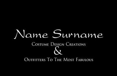  Η εκτύπωση μιας επαγγελματικής κάρτας για στυλίστες είναι το ιδανικό εργαλείο για να αποδείξετε την εκλεπτυσμένη αίσθηση του στυλ σας. Σε αυτό το template, ο εντυπωσιακός σχεδιασμός συνδυάζει μια κομψή γραμματοσειρά με ένα τολμηρό background, δημιουργώντας μία εντύπωση που σίγουρα θα ξεχωρίσει.      Η κυρίαρχη χρωματική παλέτα ενισχύει την αίσθηση της επαγγελματικής αξιοπιστίας, υπογραμμίζοντας την εξειδίκευσή σας στον τομέα του κοστουμιού και της μόδας. Το layout της κάρτας προσφέρει επαρκή χώρο για το όνομα και το επώνυμό σας, καθώς και για την επωνυμία της επιχείρησής σας, διασφαλίζοντας έτσι ότι οι πελάτες σας θα μπορούν να σας βρουν εύκολα.       Η ευελιξία του design σας επιτρέπει να προσαρμόσετε την κάρτα προσθέτοντας το τηλέφωνό σας ή οποιαδήποτε άλλη πληροφορία κρίνετε απαραίτητη, κάνοντας το κάθε template μοναδικό και προσωπικό.       Οι υπηρεσίες σας, όπως οι «δημιουργίες κοστουμιών» και οι «παροχές μόδας», μπορούν να αναδειχθούν τέλεια μέσω της επαγγελματικής σας κάρτας, εδραιώνοντας την εικόνα σας ως κορυφαίου στυλίστα.       Μία καλαίσθητη κάρτα μπορεί να σας βοηθήσει να κάνετε μία ισχυρή και επαγγελματική πρώτη εντύπωση στους πελάτες σας, αποδεικνύοντας την ποιότητα και το επαγγελματισμό σας.       Μπορείτε να κάνετε όποιες αλλαγές θέλετε μέσω του online σχεδιαστικού εργαλείου.   