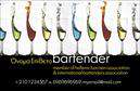 Επαγγελματικές κάρτες - Bartenders - Κωδικός:98713