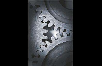 Επαγγελματική κάρτα μηχανολόγου με μπλε και γκρι χρώματα, μοντέρνο layout και ευανάγνωστη γραμματοσειρά.