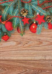 Χριστουγεννιάτικες κάρτες 17x12 Δίπτυχες - Κωδικός:136929-86