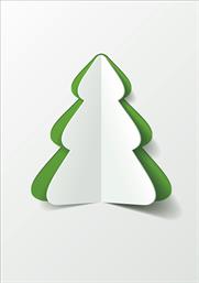 Χριστουγεννιάτικες κάρτες 17x12 Δίπτυχες - Κωδικός:136934-81