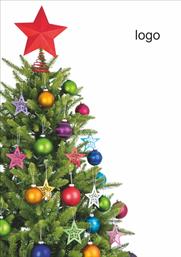 Χριστουγεννιάτικες κάρτες 17x12 Δίπτυχες - Κωδικός:136953-63