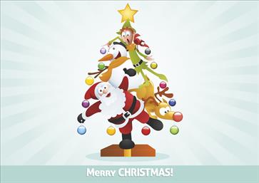 Χριστουγεννιάτικες κάρτες 17x12 Δίπτυχες - Κωδικός:136983-378