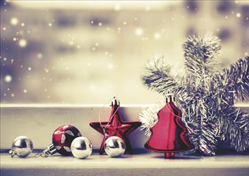 Χριστουγεννιάτικες κάρτες 17x12 Δίπτυχες - Κωδικός:137024-340