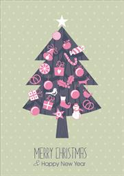 Χριστουγεννιάτικες κάρτες 17x12 Δίπτυχες - Κωδικός:137157-22