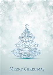 Χριστουγεννιάτικες κάρτες 17x12 Δίπτυχες - Κωδικός:137168-21