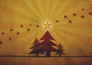 Χριστουγεννιάτικες κάρτες 17x12 Δίπτυχες - Κωδικός:137181-198