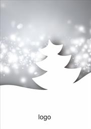 Χριστουγεννιάτικες κάρτες 17x12 Δίπτυχες - Κωδικός:137190-19