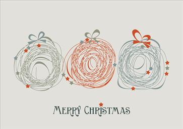 Χριστουγεννιάτικες κάρτες 17x12 Δίπτυχες - Κωδικός:137235-148