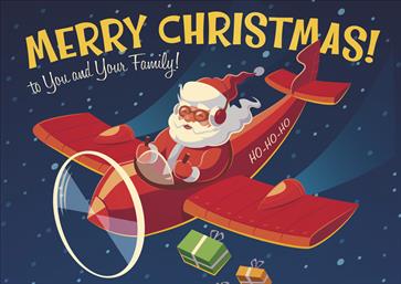 Χριστουγεννιάτικες κάρτες 17x12 Δίπτυχες - Κωδικός:137263-122