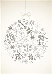Χριστουγεννιάτικες κάρτες 17x12 Μονόφυλλες - Κωδικός:136425-17