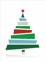 Χριστουγεννιάτικες κάρτες 14x10.5 Δίπτυχες - Κωδικός:137310-119