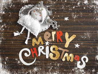 Χριστουγεννιάτικες κάρτες 14x10.5 Δίπτυχες - Κωδικός:137321-129