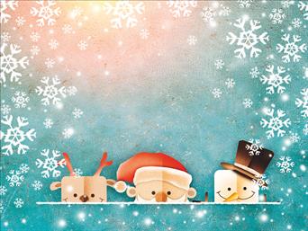 Χριστουγεννιάτικες κάρτες 14x10.5 Δίπτυχες - Κωδικός:137339-145