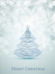 Χριστουγεννιάτικες κάρτες 14x10.5 Δίπτυχες - Κωδικός:137443-24