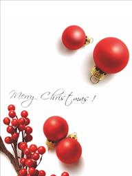 Χριστουγεννιάτικες κάρτες 14x10.5 Δίπτυχες - Κωδικός:137678-79