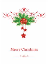 Χριστουγεννιάτικες κάρτες 14x10.5 Μονόφυλλες - Κωδικός:136847-16