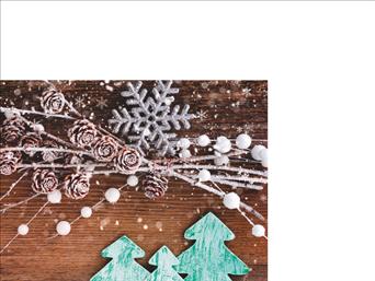 Χριστουγεννιάτικες κάρτες 14x10.5 Μονόφυλλες - Κωδικός:136854-153