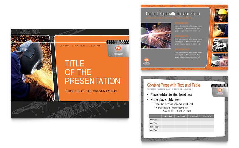 Παρουσιάσεις PowerPoint - Βιομηχανία - Κωδικός:SLMF001 - 