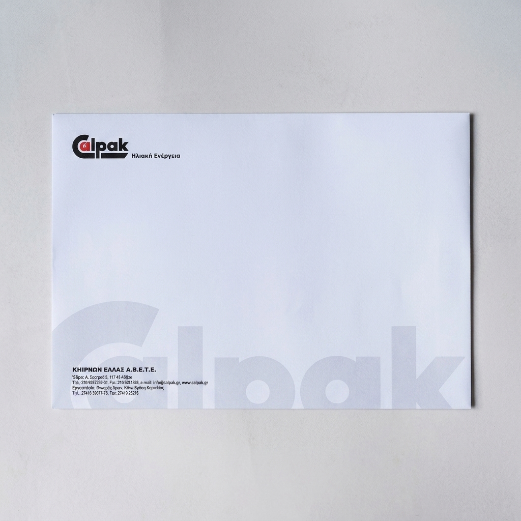 Εκτυπώσεις φακέλων Κωδικός: RR76334