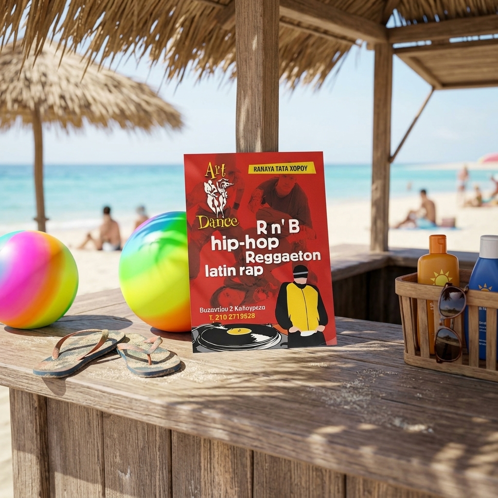    Περιγραφή Flyer    Αυτό το     flyer    είναι σχεδιασμένο με ζωντανά χρώματα που τραβούν την προσοχή του κοινού. Η διάταξή του είναι οργανωμένη και ευανάγνωστη, επιτρέποντας στους αναγνώστες να απορροφήσουν γρήγορα τις πληροφορίες. Οι ζωντανές και αντίθετες αποχρώσεις προσφέρουν έναν δυναμισμό, ενώ οι διακριτικές γραμματοσειρές δίνουν σοβαρότητα και επαγγελματισμό.    Η στρατηγική χρήση εικόνων και γραφικών καθιστά το     flyer    ελκυστικό και αναγνωρίσιμο. Για παράδειγμα, αν αφορά μια καλοκαιρινή προσφορά διακοπών, μπορεί να συνοδεύεται από έναν όμορφο παραθαλάσσιο προορισμό που ενισχύει την επιθυμία του κοινού να μάθει περισσότερα.    Το κείμενο είναι σαφές και περιεκτικό, εστιάζοντας στα βασικά μηνύματα της επιχείρησης. Με αυτόν τον τρόπο, το     flyer    προωθεί αποτελεσματικά νέες υπηρεσίες ή προϊόντα, όπως εκπτωτικά πακέτα από ταξιδιωτικά γραφεία ή προσφορές σε γυμναστήρια.    Τα     flyers    είναι ιδανικά για να προβάλετε τις υπηρεσίες σας σε ποικιλία περιπτώσεων, όπως:       Προώθηση εκπτώσεων σε σούπερ μάρκετ       Προβολή νέων ακινήτων από μεσίτες       Προώθηση εκδηλώσεων φιλανθρωπικών οργανώσεων       Καμπάνιες κοινωνικής ευαισθητοποίησης      Το τυπογραφείο μας μπορεί να δημιουργήσει ένα     flyer    προσαρμοσμένο στις ανάγκες σας, εξασφαλίζοντας ότι οι     εκτυπώσεις    μας ανταγωνίζονται τα υψηλότερα πρότυπα ποιότητας και σχεδίασης. 