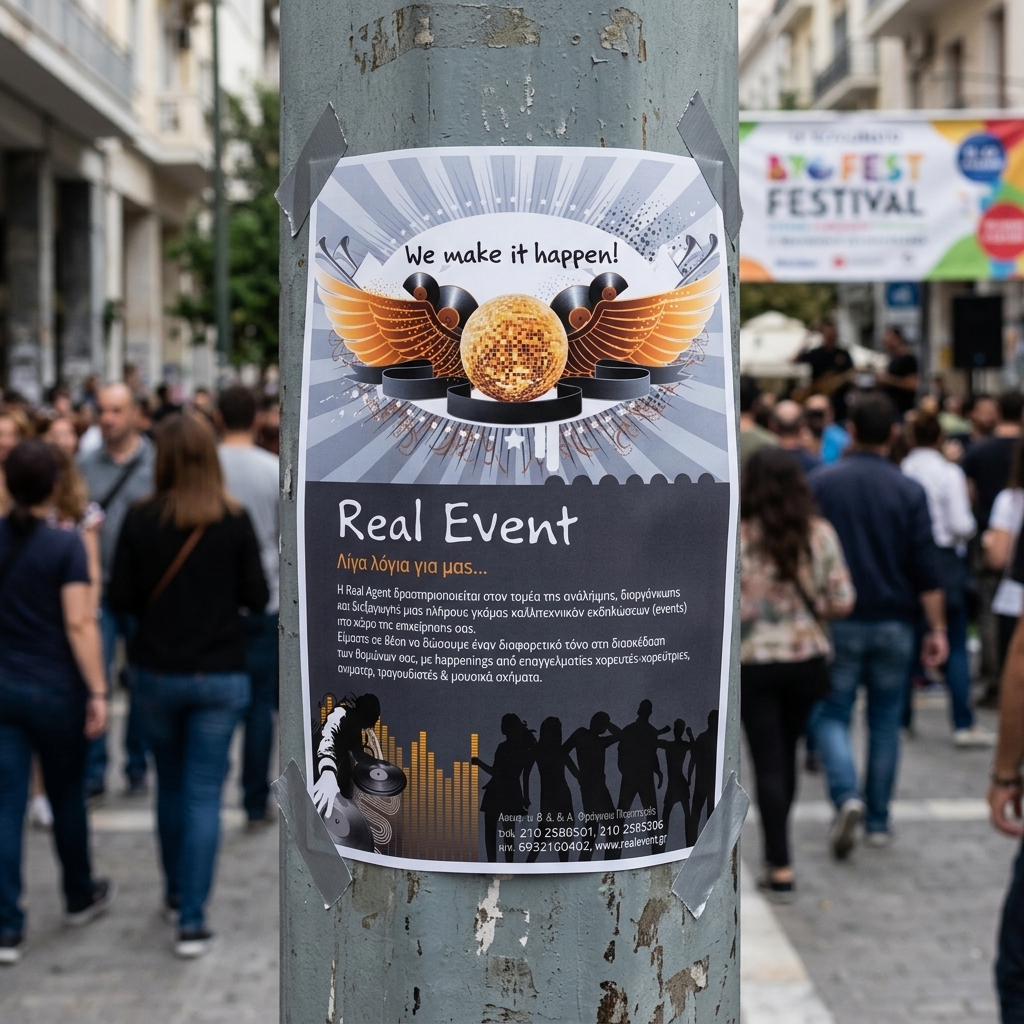    Δημιουργικό Flyer για κάθε Χρήση    Αυτό το εντυπωσιακό     flyer    είναι σχεδιασμένο με έμφαση στα ζωντανά χρώματα και τη στρατηγική διάταξη, που το καθιστούν ιδανικό για την προώθηση μιας ποικιλίας υπηρεσιών. Με τις φωτεινές αποχρώσεις μπλε και πράσινου, οι λεπτομέρειες του περιεχομένου αναδεικνύονται αρμονικά, ελκύοντας έτσι το βλέμμα του αναγνώστη.    Η διάταξη (layout) του     flyer    είναι καθαρή και συνοπτική, διευκολύνοντας την κατανόηση του μηνύματος. Χρησιμοποιούνταν κομψές γραμματοσειρές, οι οποίες εξασφαλίζουν αναγνωσιμότητα από την πρώτη ματιά. Οι στρατηγικά τοποθετημένες εικόνες ή γραφικά προσθέτουν δυναμική και ενισχύουν το περιεχόμενο, δημιουργώντας έτσι μια ολοκληρωμένη οπτική εμπειρία.    Αυτό το     flyer    μεταφέρει το μήνυμα του επαγγελματία ή της επιχείρησης με σαφή και ελκυστικό τρόπο, καθιστώντας το ιδανικό για:       Προώθηση εκπτώσεων και νέων προϊόντων       Εταιρική ενημέρωση και παρουσίαση υπηρεσιών       Προώθηση εκδηλώσεων και τοπικών φεστιβάλ       Διαφήμιση για σχολές χορού, γυμναστήρια και αθλητικές ακαδημίες      Επιπλέον, οι     εκτυπώσεις    αυτών των     flyers    είναι ουσιαστικές για την προώθηση ειδικών προσφορών σε σούπερ μάρκετ ή την ενημέρωση για υπηρεσίες καταστημάτων, ενισχύοντας την ορατότητα της επιχείρησής σας στην τοπική αγορά.    Το τυπογραφείο μας είναι έτοιμο να δημιουργήσει ένα     flyer    προσαρμοσμένο στις ανάγκες σας, παρέχοντας υψηλής ποιότητας     εκτυπώσεις    που ξεχωρίζουν! 