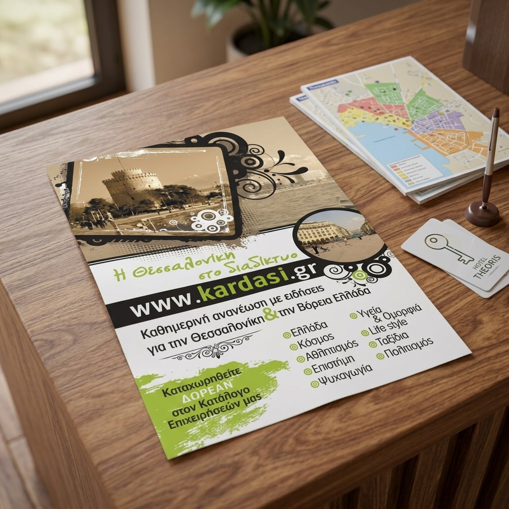    Εκτύπωση Flyer 10154    Το     flyer    αυτό συνδυάζει εντυπωσιακά χρώματα και έναν καλαίσθητο σχεδιασμό, προσφέροντας μία προσιτή αλλά κομψή εμφάνιση. Η διάταξη (layout) είναι απόλυτα ισοσταθμισμένη, επιτρέποντας εύκολη ανάγνωση και προσέγγιση του περιεχομένου. Οι εικόνες που χρησιμοποιούνται είναι υψηλής ανάλυσης και ενισχύουν το μήνυμα της επιχείρησής σας, κάνοντάς το οπτικά ελκυστικό και αποτελεσματικό.    Τα γραφικά στοιχεία είναι τέλεια τοποθετημένα για να καθοδηγήσουν το βλέμμα του αναγνώστη, με τη στρατηγική χρήση των γραμματοσειρών να προσφέρει σαφήνεια και ευκρίνεια. Το μήνυμα του επαγγελματία ή της επιχείρησης αποδίδεται με σαφή και ελκυστικό τρόπο, την ώρα που οι αναγνώστες μπορούν άμεσα να πάρουν πληροφορίες για ειδικές προσφορές, νέες υπηρεσίες ή προϊόντα.    Αυτό το     flyer    είναι ιδανικό για:       Προώθηση προσφορών σε σούπερ μάρκετ.       Εταιρική ενημέρωση σχετικά με τις υπηρεσίες της επιχείρησής σας.       Προώθηση ακινήτων προς πώληση από μεσίτες.       Καλοκαιρινές προσφορές διακοπών.       Γυμναστήρια και στούντιο ευεξίας.       Κουπόνια έκπτωσης για νέους πελάτες.       Προβολή εκδηλώσεων και πολιτιστικών γεγονότων.      Η εκτύπωση     flyers    είναι απαραίτητη για την προώθηση προϊόντων και υπηρεσιών, όπως εκπτωτικά πακέτα ή εκπαιδευτικά σεμινάρια. Είναι ένα ισχυρό εργαλείο διαφήμισης που δεν πρέπει να λείπει από καμία επιχείρηση.    Στο τυπογραφείο μας, μπορούμε να δημιουργήσουμε ένα     flyer    προσαρμοσμένο στις ανάγκες σας, εξασφαλίζοντας ότι οι     εκτυπώσεις    μας θα αναδείξουν την επιχείρησή σας με τον καλύτερο δυνατό τρόπο. 