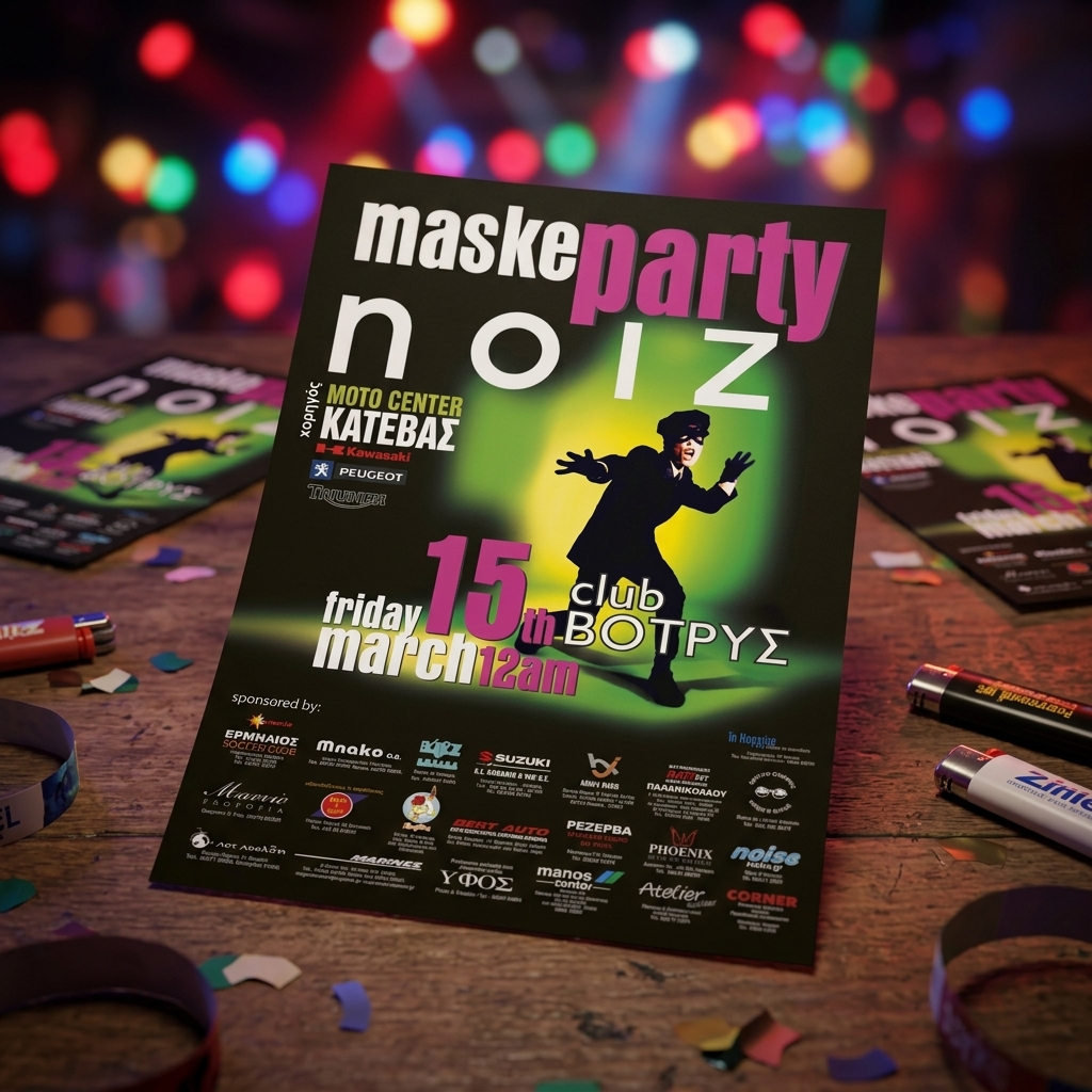    Εκτυπώσεις Flyers - Κωδικός: 30188    Ανακαλύψτε την τέχνη της προώθησης με τις μοναδικές     εκτυπώσεις    our     flyers    . Αυτό το flyer ξεχωρίζει με έντονα και φωτεινά χρώματα, ιδανικά σχεδιασμένα για να τραβούν την προσοχή του κοινού. Η διάταξή του (layout) είναι καλά προγραμματισμένη, με σαφή διαχωριστικά στοιχεία που καθιστούν την πληροφορία κατανοητή με μια ματιά.    Η χρήση ταλαντούχων γραφικών δημιουργεί μια οπτική ροή που ενισχύει το μήνυμα του επαγγελματία ή της επιχείρησης σας. Με ευανάγνωστες γραμματοσειρές, το κείμενο είναι τόσο ελκυστικό όσο και κατανοητό, που μπορεί να προσελκύσει και να πληροφορήσει τους πελάτες άμεσα.    Αυτό το flyer είναι ιδανικό για πληθώρα χρήσεων, όπως:       Προώθηση εκπτώσεων σε καταστήματα λιανικής.       Ενημέρωση για εκδηλώσεις ή νέα προϊόντα.       Δημοσίευση προσφορών για καλοκαιρινές διακοπές.       Ενημέρωση πελατών για υπηρεσίες κατ'' οίκον παράδοσης.      Οι     εκτυπώσεις    αυτών των flyers όχι μόνο μεταφέρουν την πληροφορία αλλά δημιουργούν και αναγνωσιμότητα γύρω από την επιχείρησή σας. Ο εντυπωσιακός σχεδιασμός τους βοηθά στην προσέλκυση πελατών, καθιστώντας τα ιδανικά για οποιαδήποτε προωθητική ενέργεια, όπως αθλητικά γεγονότα ή πολιτικές καμπάνιες.    Εδώ στο τυπογραφείο μας, μπορούμε να δημιουργήσουμε ένα     flyer    προσαρμοσμένο στις ιδιαίτερες ανάγκες σας, επιτυγχάνοντας έτσι την καλύτερη παρουσίαση των υπηρεσιών σας. 