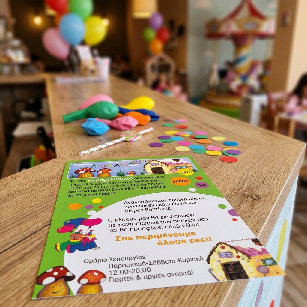    Δημιουργικά Flyers για Κάθε Περίσταση    Το flyer αυτό σχεδιάστηκε με έντονα χρώματα που τραβούν την προσοχή, χρησιμοποιώντας φωτεινές αποχρώσεις του κόκκινου και του κίτρινου, οι οποίες ενσωματώνονται αρμονικά για να τονίσουν σημαντικές πληροφορίες.         Η διάταξή του είναι καθαρή και ευανάγνωστη, με στρατηγικά τοποθετημένες εικόνες που κάνουν το flyer ελκυστικό και πληροφοριακό ταυτόχρονα.         Οι γραμματοσειρές που χρησιμοποιούνται είναι σύγχρονες και ευανάγνωστες, εξασφαλίζοντας ότι το μήνυμα φτάνει στο κοινό χωρίς δυσκολίες.    Το μήνυμα του επαγγελματία ή της επιχείρησης είναι σαφές και ελκυστικό, καθώς οι πληροφορίες αναδεικνύονται μέσα από χρήση εικόνων και κειμένου με διακριτό τρόπο.         Οι επισκέπτες θα παρατηρήσουν γρήγορα τις προσφορές ή τις υπηρεσίες που προβάλλονται, ενισχύοντας την αλληλεπίδραση τους με το περιεχόμενο.         Για παράδειγμα, το     flyer    αυτό είναι ιδανικό για προώθηση εκπτώσεων, νέων προϊόντων ή υπηρεσιών, καθιστώντας το εξαιρετικό εργαλείο προώθησης για οποιαδήποτε επιχείρηση.    Είναι χρήσιμο σε πολλές περιπτώσεις, όπως:         Προώθηση προσφορών σε σούπερ μάρκετ          Εταιρική ενημέρωση          Προώθηση ακινήτων προς πώληση          Καλοκαιρινές προσφορές διακοπών          Προώθηση υπηρεσιών συμβουλευτικής         Το τυπογραφείο μας προσφέρει προσαρμοσμένες     εκτυπώσεις    που ανταγωνίζονται στην ποιότητα και τον σχεδιασμό, έτοιμο να δημιουργήσει το     flyer    που να συνάδει με τις ανάγκες της επιχείρησής σας. 