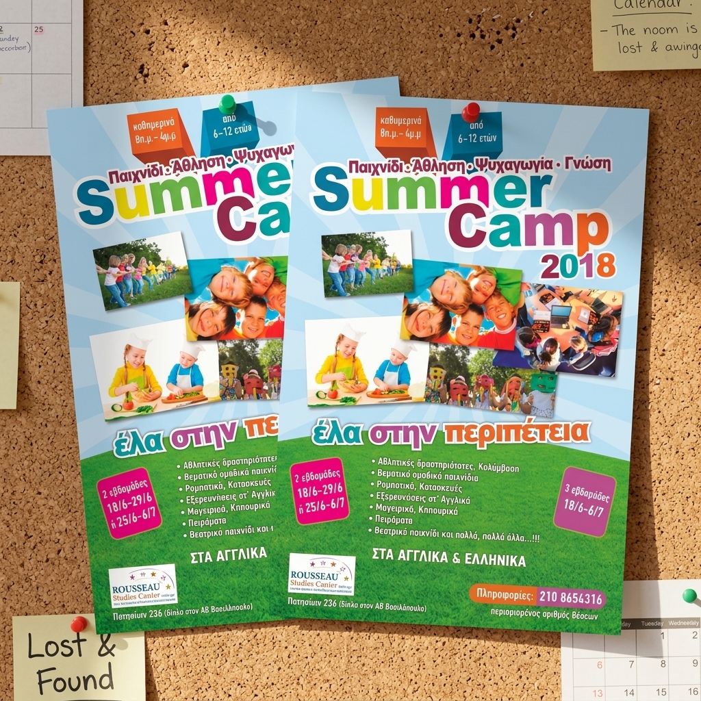    Εκπληκτική Σχεδίαση Flyer    Αυτό το     flyer    είναι σχεδιασμένο με έντονα χρώματα που αιχμαλωτίζουν το βλέμμα του θεατή. Η χρήση φωτεινών αποχρώσεων του μπλε και του κίτρινου δημιουργεί μια δυναμική ατμόσφαιρα, ενώ η στρατηγική διάταξη (layout) επιτρέπει την εύκολη ανάγνωση και κατανόηση του μηνύματος. Μια μεγάλη εντυπωσιακή εικόνα στην κορυφή του     flyer    αποτυπώνει το κοινό και ενισχύει το περιεχόμενο, καθιστώντας τον ιδανικό για προωθητικές ενέργειες.    Η γραμματοσειρά που χρησιμοποιείται είναι καθαρή και σχεδόν μοντέρνα, δίνοντας στον αναγνώστη τη δυνατότητα να διαβάσει γρήγορα και εύκολα τις σημαντικές πληροφορίες. Το κείμενο είναι σαφές και περιεκτικό, μεταφέροντας την πληροφορία με έναν ελκυστικό και διαισθητικό τρόπο. Οι εικόνες και τα γραφικά ενσωματώνονται τέλεια στο σχέδιο, αναδεικνύοντας το μήνυμα της επιχείρησης με βελόνα.    Αυτό το     flyer    είναι ιδανικό για πολλαπλές εφαρμογές, όπως:       Προώθηση προσφορών σε σούπερ μάρκετ       Εταιρική ενημέρωση για τις υπηρεσίες σας       Προώθηση καλοκαιρινών πακέτων διακοπών       Προβολή εκδηλώσεων και φεστιβάλ       Διαφημίσεις συνεργείων αυτοκινήτων      Με τη βοήθεια του τυπογραφείου μας, μπορείτε να δημιουργήσετε ένα     flyer    προσαρμοσμένο στις ανάγκες σας, εξασφαλίζοντας άριστες     εκτυπώσεις    που θα προσελκύσουν τους πελάτες σας. 