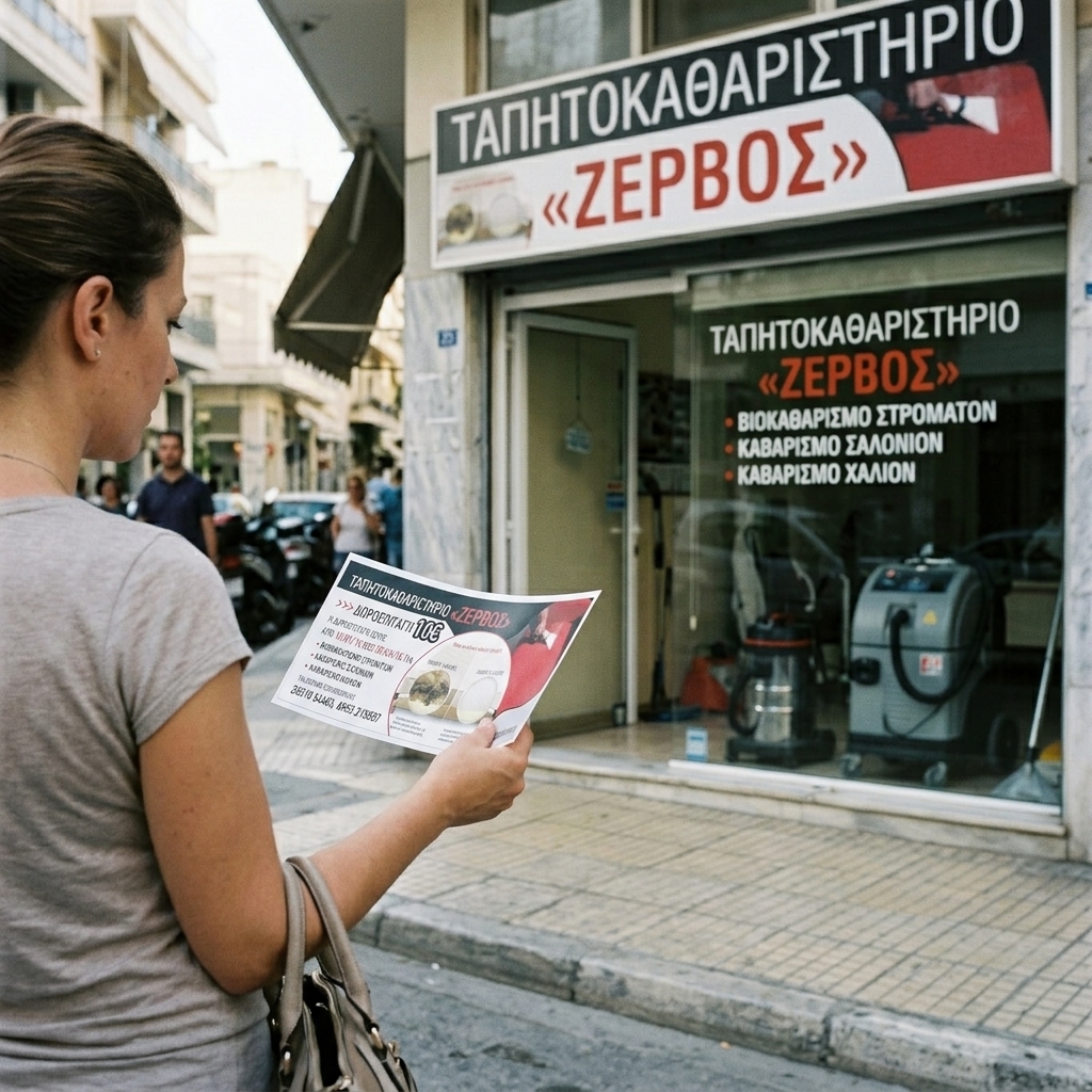    Μονόφυλλα - Flyer       Κωδικός:    89616    Η παρουσίαση του μονόφυλλου     flyer    είναι ζωτικής σημασίας για την αποτελεσματική προώθηση των υπηρεσιών και προϊόντων σας. Με έντονα και ελκυστικά χρώματα, το συγκεκριμένο μονόφυλλο είναι σχεδιασμένο να κεντρίζει την προσοχή του κοινού από την πρώτη ματιά.    Η διάταξή του είναι στρατηγικά σχεδιασμένη για να καθοδηγεί τον αναγνώστη μέσα από το μήνυμα με φυσικό τρόπο. Οι εικόνες και τα γραφικά που χρησιμοποιούνται ενισχύουν το κείμενο και διασφαλίζουν ότι το κύριο μήνυμα είναι σαφές και εύκολα κατανοητό. Χρησιμοποιούν σύγχρονες και ευκρινείς γραμματοσειρές, οι οποίες προσθέτουν στην αναγνωσιμότητα και την αισθητική του εντύπου.    Το flyer αυτό μπορεί να χρησιμοποιηθεί για πολλαπλούς σκοπούς, όπως η προώθηση εκπτώσεων σε καταστήματα, η ενημέρωση για καλοκαιρινές προσφορές διακοπών ή ακόμη και η παρουσίαση νέων προϊόντων από την επιχείρησή σας. Είναι ιδανικό για την προώθηση εκδηλώσεων, υπηρεσιών και νέων προσφορών στον τομέα της λιανικής πώλησης.    Σκεφτείτε πόσο χρήσιμο είναι ένα μονόφυλλο     flyer    για την προώθηση δραστηριοτήτων όπως οι εγγραφές σε αθλητικές ακαδημίες ή η ενημέρωση για εκδηλώσεις φιλανθρωπικών οργανώσεων. Προσελκύστε το κοινό σας με έναν καλαίσθητο σχεδιασμό που τονίζει τα προϊόντα και τις προσφορές σας.    Στο τυπογραφείο μας, μπορούμε να δημιουργήσουμε ένα     flyer    προσαρμοσμένο στις ανάγκες σας για να εξασφαλίσουμε την καλύτερη δυνατή προώθηση της επιχείρησής σας. 