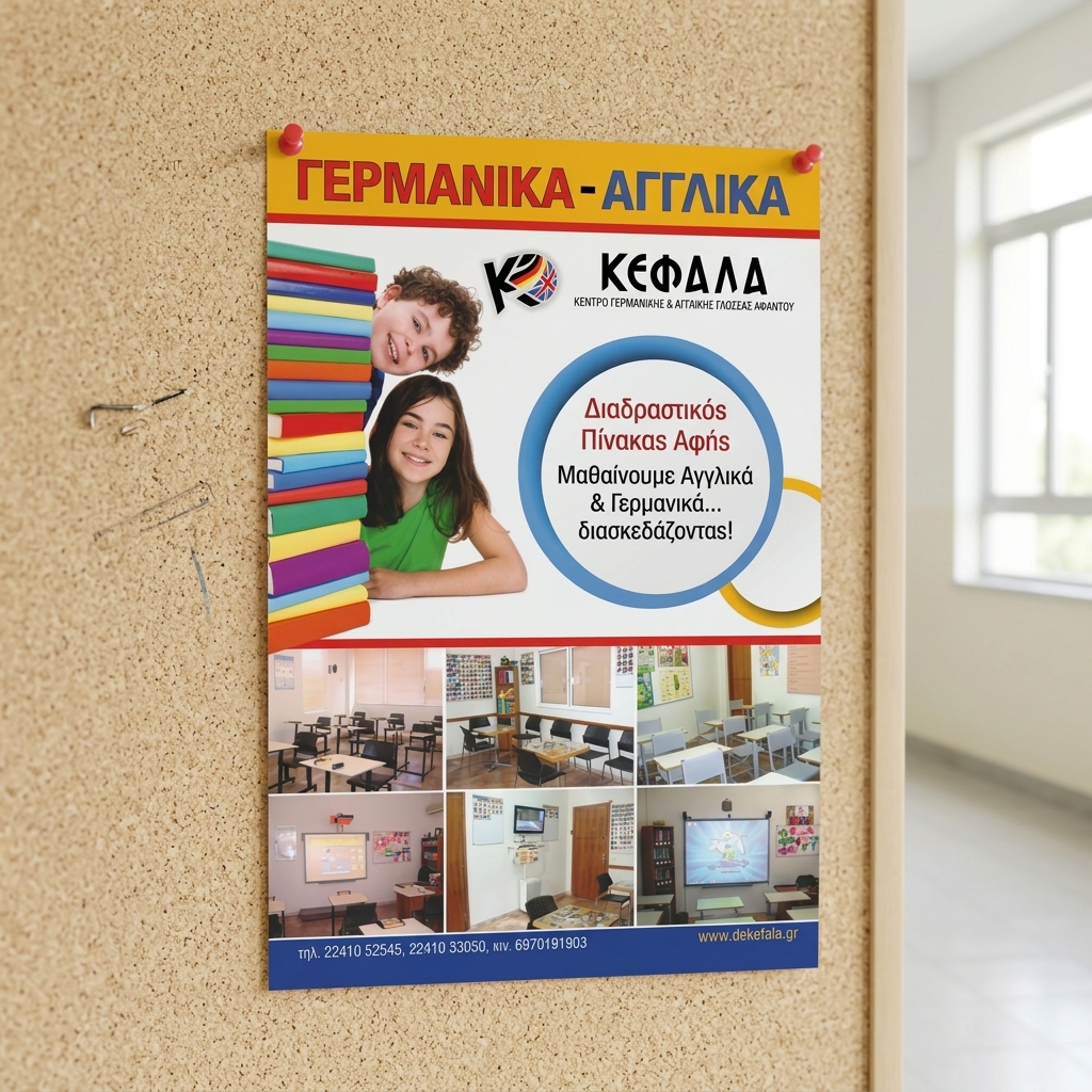    Εκτυπώσεις Flyers - Κωδ. RR75742    Ανακαλύψτε το ιδανικό     flyer    για την επιχείρησή σας με την εκτύπωση RR75742. Αυτό το     flyer    ξεχωρίζει για τη ζωηρή του χρωματική παλέτα, συνδυάζοντας έντονα χρώματα που τραβούν την προσοχή και προσδίδουν μια ζωντάνια στο μήνυμα που θέλετε να μεταδώσετε.    Η διάταξή του είναι στρατηγικά σχεδιασμένη για να καθοδηγεί το βλέμμα του αναγνώστη, με σαφή κεντρική εικόνα και ελκυστικούς τίτλους που ξεχωρίζουν. Οι γραμματοσειρές είναι επιλεγμένες προσεκτικά για να είναι ευανάγνωστες και κομψές, προσφέροντας μια επαγγελματική οπτική.    Τα οπτικά στοιχεία του     flyer    λειτουργούν για να ενισχύσουν το περιεχόμενο, με τη χρήση εικόνων που σχετίζονται άμεσα με την προωθητική ενέργεια της επιχείρησής σας. Η στρατηγική χρήση των εικόνων και των χρωμάτων δημιουργεί μια θετική αίσθηση και ενθουσιασμό, κάνοντάς το ακόμα πιο ελκυστικό για τους πελάτες σας.    Αυτό το     flyer    είναι ιδανικό για:       Προώθηση εκπτώσεων και ειδικών προσφορών       Εταιρικές ενημερώσεις σχετικά με νέες υπηρεσίες       Προβολή νέων προϊόντων ή υπηρεσιών       Διαφημίσεις για τοπικά γεγονότα και φεστιβάλ      Το τυπογραφείο μας είναι έτοιμο να δημιουργήσει ένα     flyer    προσαρμοσμένο στις ανάγκες σας, εξασφαλίζοντας ποιοτικές εκτυπώσεις που θα ενισχύσουν τη διαφημιστική σας στρατηγική! 