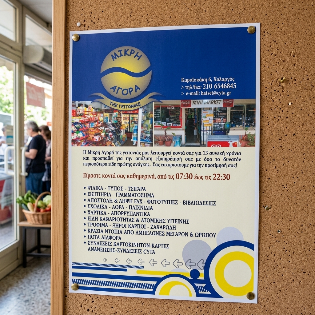    Μοναδικές Εκτυπώσεις Flyers    Το flyer αυτό συνδυάζει ζωντανά χρώματα και κομψό σχεδιασμό για να προσελκύσει άμεσα την προσοχή του κοινού. Χρησιμοποιώντας φωτεινούς τόνους του μπλε και του πορτοκαλί, το layout είναι οργανωμένο και καθαρό, επιτρέποντας στους αναγνώστες να αντιληφθούν το μήνυμα με ήρεμο και ευχάριστο τρόπο.    Το γραφικό περιεχόμενο περιλαμβάνει εντυπωσιακές εικόνες που σχετίζονται με τις υπηρεσίες ή τα προϊόντα της επιχείρησης, αναδεικνύοντας τις προσφορές σας με στρατηγική χρήση των εικονιδίων και των γραφικών. Οι επιλεγμένες γραμματοσειρές είναι μοντέρνες και ευανάγνωστες, κάτι που προσθέτει στην επαγγελματική εικόνα του flyer.    Αυτό το     flyer    μεταφέρει το μήνυμα του επαγγελματία με σαφή και ελκυστικό τρόπο, εστιάζοντας στη δύναμη κάθε λέξης. Η γραφή είναι σαφής και πείθει τους αναγνώστες να αντιδράσουν, είτε με την πραγματοποίηση μιας αγοράς είτε με την υπογραφή σε μια υπηρεσία.    Με μεγάλη επιτυχία, τα flyers χρησιμεύουν σε πολλές περιπτώσεις, όπως:       Προώθηση εκπτώσεων και νέων προϊόντων.       Ενημερώσεις για εταιρικά γεγονότα και υπηρεσίες.       Διαφήμιση εκδηλώσεων τοπικών φεστιβάλ.       Προβολή αθλητικών ή καλλιτεχνικών γεγονότων.      Για οποιαδήποτε επιχείρηση, τις εκτυπώσεις     flyers    είναι απαραίτητες για την προώθηση και την επικοινωνία με το κοινό. Το τυπογραφείο μας μπορεί να δημιουργήσει ένα     flyer    προσαρμοσμένο στις δικές σας ανάγκες, διασφαλίζοντας ότι θα ξεχωρίσετε στην αγορά! 