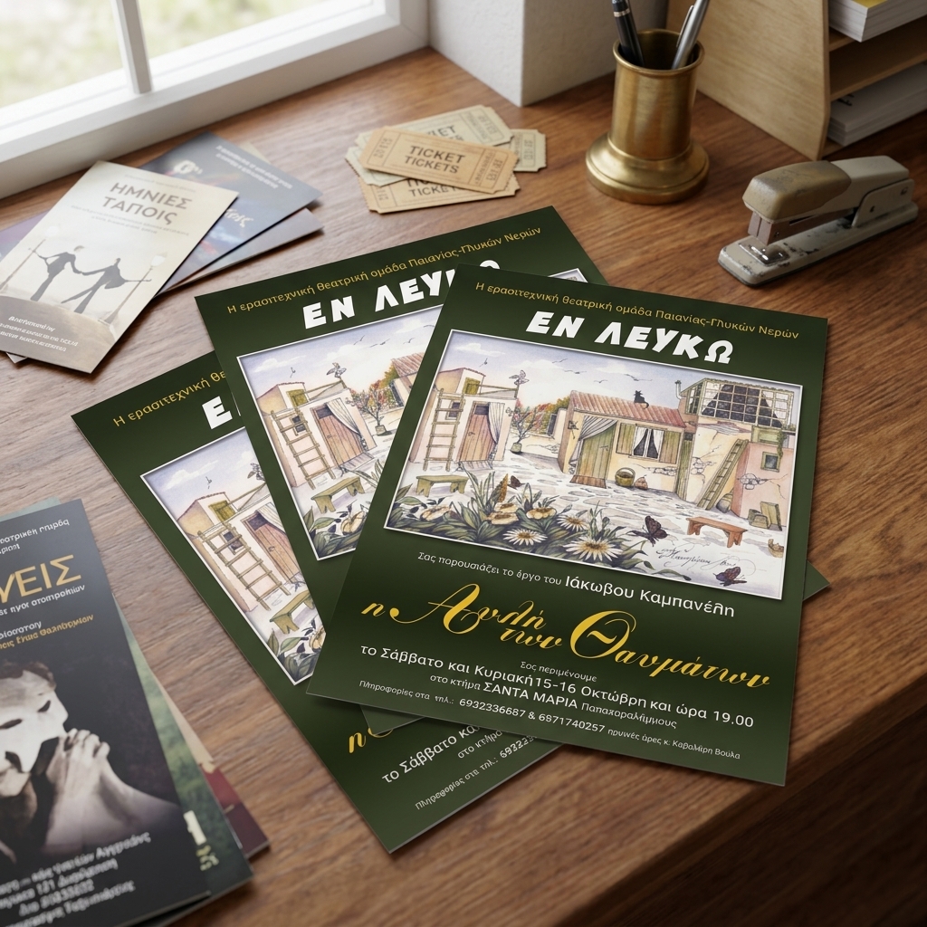    Εκτυπώσεις Flyers - Κωδικός: RR75880    Ανακαλύψτε τις     εκτυπώσεις    flyers μας σχεδιασμένα με προσοχή στη λεπτομέρεια και σε συνδυασμούς χρωμάτων που τραβούν την προσοχή. Χρησιμοποιούμε φωτεινές και ζωντανές αποχρώσεις που ενισχύουν την οπτική εμπειρία του καταναλωτή.    Η διάταξη είναι στρατηγικά σχεδιασμένη για να καθοδηγεί το βλέμμα του αναγνώστη. Έχουμε επιλέξει μοντέρνες γραμματοσειρές που εξασφαλίζουν τη σαφήνεια του κειμένου, πραγματοποιώντας ένα ισχυρό συνδυασμό ευανάγνωστης γραφής και οπτικής ελκυστικότητας. Οι εικόνες και τα γραφικά ενισχύουν την αφήγηση και καθιστούν το μήνυμα του επαγγελματία ή της επιχείρησης ακόμη πιο ελκυστικό.    Αυτό το     flyer    είναι ιδανικό για την προώθηση νέων προϊόντων ή υπηρεσιών, και μπορεί να χρησιμοποιηθεί σε ποικιλία τομέων, όπως:       Καλοκαιρινές προσφορές διακοπών.       Προώθηση ακινήτων προς πώληση.       Προβολές για σχολές χορού και γυμναστήρια.       Προωθητικές ενέργειες για καταστήματα λιανικής.      Οι     εκτυπώσεις    αυτού του     flyer    μπορούν να είναι η κινητήριος δύναμη πίσω από την επιτυχία των εκστρατειών σας, προσκαλώντας περισσότερους πελάτες και προβάλλοντας την επιχείρησή σας σε τοπικό επίπεδο.    Επικοινωνήστε μαζί μας για να δημιουργήσουμε ένα     flyer    προσαρμοσμένο στις ανάγκες σας, καθώς το τυπογραφείο μας διαθέτει μεγάλη εμπειρία στις     εκτυπώσεις    υψηλής ποιότητας! 