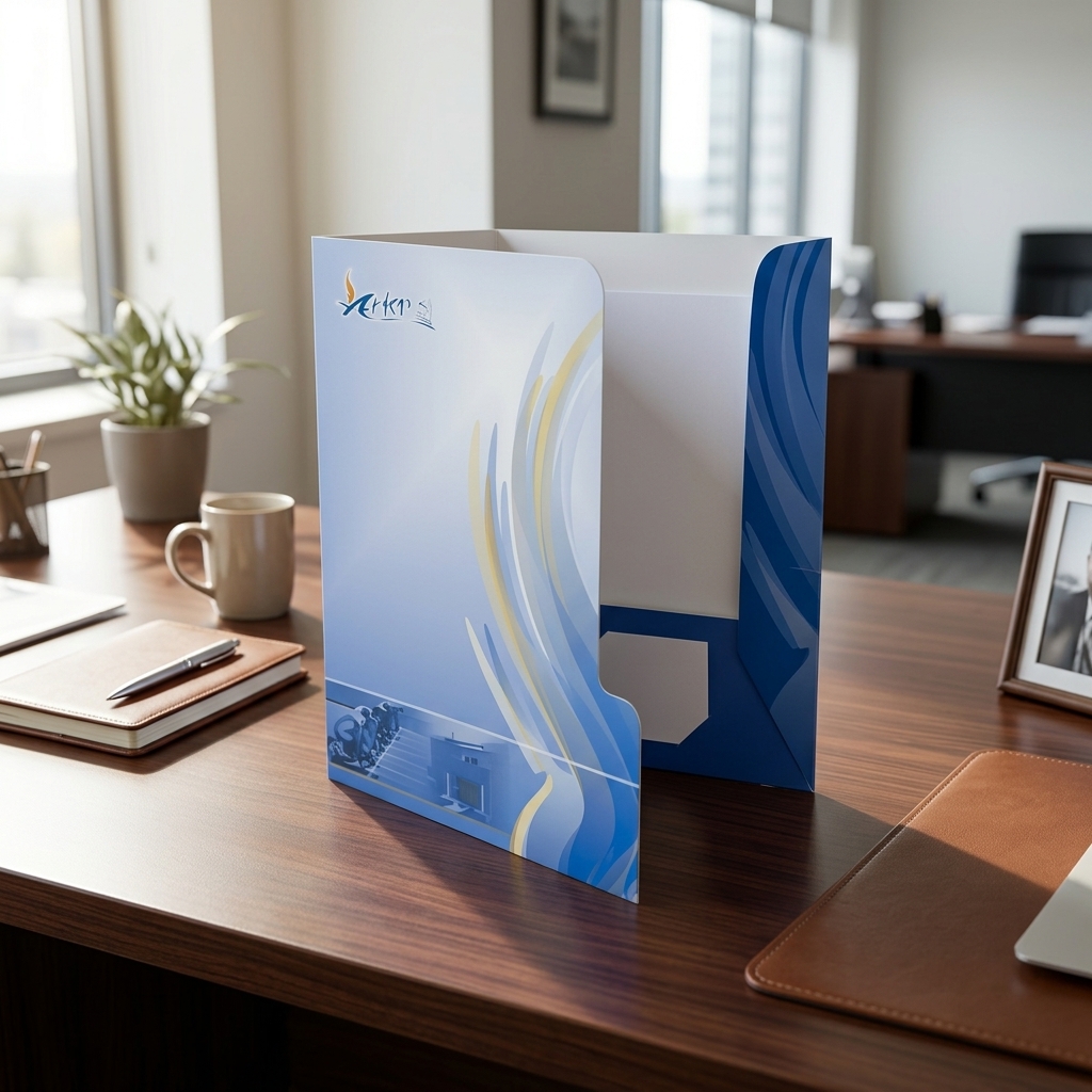Ανακαλύψτε τα folders μας υψηλής αντοχής για επαγγελματική χρήση. Προσφέρουν ζωντανά χρώματα και κομψό σχέδιο, ιδανικά για εντυπωσιακές παρουσιάσεις. Κατασκευασμένα από ποιοτικό χαρτόνι, είναι ιδανικά για κάθε επαγγελματικό περιβάλλον.