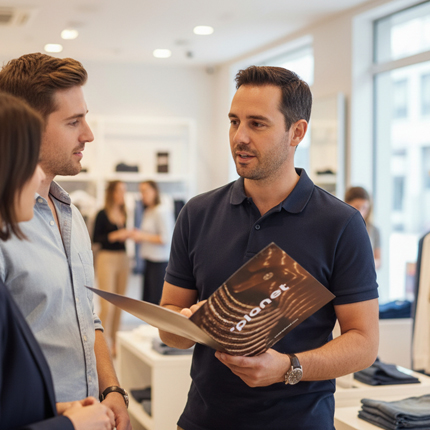  Επαγγελματικό Folder Εγγράφων Α4 	 Το  folder  εγγράφων Α4 είναι σχεδιασμένο για να προσφέρει εξαιρετική ορατότητα και επαγγελματική παρουσία. Τα ζωντανά χρώματα και η κομψή διάταξη (layout) του, σε συνδυασμό με τη χρήση εντυπωσιακών γραφικών, κάνουν αυτό το  folder  να ξεχωρίζει. Οι καθαρές γραμμές και οι σύγχρονες γραμματοσειρές προσδίδουν μια αίσθηση μοντέρνας κομψότητας που αξίζει την προσοχή των πελατών σας. 	 Η τυπώση γίνεται σε χαρτόνι υψηλής αντοχής 350γρ, το οποίο διασφαλίζει την προστασία των εγγράφων σας. Το ανθεκτικό αυτό υλικό διατηρεί την ποιότητά του ακόμα και με συνεχή χρήση, προσφέροντάς σας τη σιγουριά ότι τα έγγραφά σας είναι ασφαλή και οργανωμένα. 	 Επιπλέον, το  folder  μπορεί να προσαρμοστεί ώστε να περιλαμβάνει το λογότυπό σας, τις επωνυμίες και τα εταιρικά χρώματα, δημιουργώντας μια μοναδική ταυτότητα για την επιχείρησή σας. Υπάρχει η δυνατότητα προσθήκης ειδικών θυλάκων για κάρτες ή ένθετα φυλλάδια, κάνοντάς το ακόμα πιο χρήσιμο για τις επαγγελματικές σας ανάγκες. 	 Αυτό το folder είναι ιδανικό για: 			 Επαγγελματικές παρουσιάσεις 		 Διανομή προσφορών σε πελάτες 		 Εκπαιδευτικά προγράμματα και σεμινάρια 		 Συμμετοχή σε εμπορικές εκθέσεις 		 Διάδοση πληροφοριών σε συνέδρια 		 Καταθέσεις και προτάσεις για νομικούς και οικονομικούς επαγγελματίες 				Η εκτύπωση εντύπων μπορεί να είναι είτε ψηφιακή είτε offset, ανάλογα με τις απαιτήσεις και την ποσότητα που χρειάζεστε. Μπορούμε επίσης να σχεδιάσουμε το έντυπο που χρειάζεστε από την αρχή ή να τυπώσουμε από τη δική σας έτοιμη μακέτα.	 Ζητήστε μας μια προσφορά για τα έντυπα σας, σήμερα. 