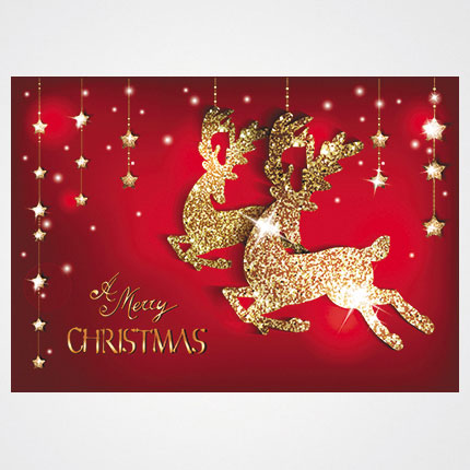 Χριστουγεννιάτικη κάρτα XMS-HOR-93988             Προτεινόμενες διαστάσεις: 17x12 και 14x10,5    Μονόφυλλη ή δίπτυχη    Πίκμανση στο δίπλωμα της δίπτυχης    Παράδοση με τους αντίστοιχους φακέλους    Χαρτί 350γρ    Εκτύπωση ευχής στο εσωτερικό της κάρτας    Δυνατότητα προσθήκης του λογοτύπου σας       Σας προσφέρπυμε την εκτύπωση ετικετών παραληπτών μαζί με τις κάρτες σας, καθιστώντας την κάρτα ιδανική για αποστολή ευχών σε πελάτες, συνεργάτες και φίλους, ενισχύοντας τις προσωπικές και επαγγελματικές σχέσεις.      Μη διστάσετε να μας ζητήσετε να σχεδιάσουμε μια χριστουγεννιάτικη κάρτα προσαρμοσμένη στις ανάγκες σας, με ειδικές εκτυπώσεις και τεχνικές.    Η εκτύπωση των καρτών μπορεί να είναι είτε ψηφιακή είτε offset ανάλογα τα τεμάχια και τις απαιτήσεις της μακέτας.      Ζητήστε μας μια προσφορά για τα έντυπα σας, σήμερα. 