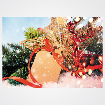 Χριστουγεννιάτικη κάρτα XMS-HOR-94137             Προτεινόμενες διαστάσεις: 17x12 και 14x10,5    Μονόφυλλη ή δίπτυχη    Πίκμανση στο δίπλωμα της δίπτυχης    Παράδοση με τους αντίστοιχους φακέλους    Χαρτί 350γρ    Εκτύπωση ευχής στο εσωτερικό της κάρτας    Δυνατότητα προσθήκης του λογοτύπου σας       Σας προσφέρπυμε την εκτύπωση ετικετών παραληπτών μαζί με τις κάρτες σας, καθιστώντας την κάρτα ιδανική για αποστολή ευχών σε πελάτες, συνεργάτες και φίλους, ενισχύοντας τις προσωπικές και επαγγελματικές σχέσεις.      Μη διστάσετε να μας ζητήσετε να σχεδιάσουμε μια χριστουγεννιάτικη κάρτα προσαρμοσμένη στις ανάγκες σας, με ειδικές εκτυπώσεις και τεχνικές.    Η εκτύπωση των καρτών μπορεί να είναι είτε ψηφιακή είτε offset ανάλογα τα τεμάχια και τις απαιτήσεις της μακέτας.      Ζητήστε μας μια προσφορά για τα έντυπα σας, σήμερα. 