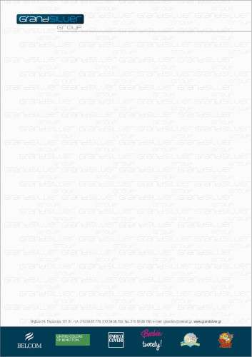    Επιστολόχαρτο - Κωδικός:     30376      Το     επιστολόχαρτο    μας διαθέτει έναν κομψό και επαγγελματικό σχεδιασμό που το καθιστά ιδανικό για κάθε επαγγελματική ανάγκη. Με βάση μια προσεκτική επιλογή χρωμάτων, η παλέτα περιλαμβάνει απαλούς τόνους του μπλε και του γκρι, δημιουργώντας μια αίσθηση αξιοπιστίας και σταθερότητας. Η διάταξη (layout) είναι απλή και καθαρή, με το λογότυπο της επιχείρησης στρατηγικά τοποθετημένο στην κορυφή, ακολουθώντας τις σύγχρονες τάσεις του design.    Τα γραφικά που χρησιμοποιούνται, όπως λεπτές γραμμές και γεωμετρικά σχήματα, προσδίδουν μια αίσθηση επαγγελματισμού και σοβαρότητας. Έτσι, το     επιστολόχαρτο    δεν είναι απλώς ένα απλό έγγραφο, αλλά ένα εργαλείο που αντικατοπτρίζει την ταυτότητα της επιχείρησης και ενισχύει την εικόνα της στην αγορά.    Ποιότητα Υλικού    Το     επιστολόχαρτο    είναι τυπωμένο σε ποιοτικό χαρτί εξαιρετικής ανθεκτικότητας, ιδανικό για καθημερινή επαγγελματική χρήση. Η υφή και η ποιότητα του χαρτιού διασφαλίζουν ότι τα έγγραφα θα διατηρήσουν την αρχική τους εμφάνιση και ποιότητα, ακόμη και μετά από πολλές αλληλογραφίες. Η ανθεκτικότητα αυτή είναι σημαντική για την επαγγελματική σας εικόνα και την επικοινωνία σας.    Επιλογές Προσαρμογής    Φυσικά, το     επιστολόχαρτο    μπορεί να προσαρμοστεί σύμφωνα με τις ανάγκες σας, περιλαμβάνοντας το λογότυπο, την επωνυμία της επιχείρησης και στοιχεία επικοινωνίας. Επιπλέον, είναι διαθέσιμο σε διάφορα μεγέθη και χρώματα, ώστε να ταιριάζει απόλυτα με την εταιρική σας ταυτότητα.    Προσωπικές Χρήσεις    Αυτό το     επιστολόχαρτο    είναι ιδανικό για:       Καθημερινή επαγγελματική αλληλογραφία       Παρουσίαση επαγγελματικών αναφορών και προτάσεων       Επιστολές προς πελάτες και συνεργάτες       Διανομή εταιρικών επιστολών σε συμβάσεις ή συμφωνίες       Προώθηση επαγγελματικών επικοινωνιών σε σεμινάρια ή συνέδρια       Παρουσίαση επίσημων εγγράφων για επενδυτές       Ενημέρωση για νέα προϊόντα ή υπηρεσίες μέσω εταιρικής αλληλογραφίας      Επιπλέον, είναι κατάλληλο για τη 