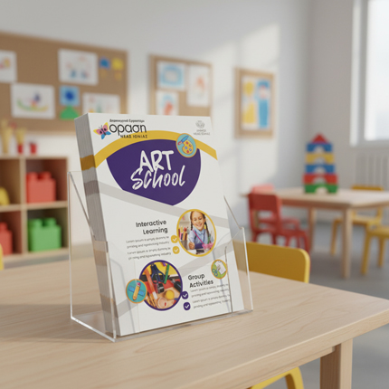  	  Προβολή του Flyer 14x21  	  Το     flyer    14x21 εκ. ενσωματώνει μια δυναμική και ελκυστική διάταξη, ιδανική για κάθε επιχείρηση. Με δύο πλευρές εκτύπωσης και χρήση χαρτιού 170γρ, προσφέρει μια επαγγελματική αίσθηση που εντυπωσιάζει. Τα χρώματα είναι ζωντανά και τραβούν την προσοχή, με μια στρατηγική οργάνωση των οπτικών στοιχείων που διευκολύνει την ανάγνωση και την κατανόηση του περιεχομένου.  	  Η διάταξη (layout) είναι σχεδιασμένη ώστε να ξεχωρίζουν οι βασικές πληροφορίες, ενώ οι γραμματοσειρές είναι επιλεγμένες για τη μέγιστη αναγνωσιμότητα. Τα γραφικά ή οι εικόνες συνδυάζονται αρμονικά με το κείμενο, ενδυναμώνοντας το μήνυμα που θέλει να μεταφέρει ο επαγγελματίας ή η επιχείρηση.  	  Αυτό το     flyer    είναι ιδανικό για την προώθηση εκπτώσεων, νέων προϊόντων ή υπηρεσιών. Είναι μια εξαιρετική επιλογή για σούπερ μάρκετ που θέλουν να αναδείξουν εβδομαδιαίες προσφορές, εταιρικές ενημερώσεις για να πληροφορήσουν το κοινό σχετικά με τις υπηρεσίες τους, καθώς και για μεσίτες που προβάλλουν ακίνητα προς πώληση.  	  Τα     flyers    είναι επίσης χρήσιμα για τις καλοκαιρινές προσφορές διακοπών, την προώθηση γυμναστηρίων και στούντιο ευεξίας, καθώς και για τη διαφήμιση τοπικών φεστιβάλ ή εκδηλώσεων. Οι δυνατότητες είναι ατελείωτες και μπορούν να προσαρμοστούν στις ανάγκες κάθε επιχείρησης.  	  Μπορούμε να τυπώσουμε από δική σας έτοιμη μακέτα ή να σχεδιάσουμε για εσάς το έντυπο που χρειάζεστε.  	  Η εκτύπωση των εντύπων μπορεί να είναι είτε ψηφιακή είτε offset ανάλογα τα τεμάχια και τις απαιτήσεις της μακέτας.  	 	     Ζητήστε μας μια προσφορά για τα έντυπα σας, σήμερα.    