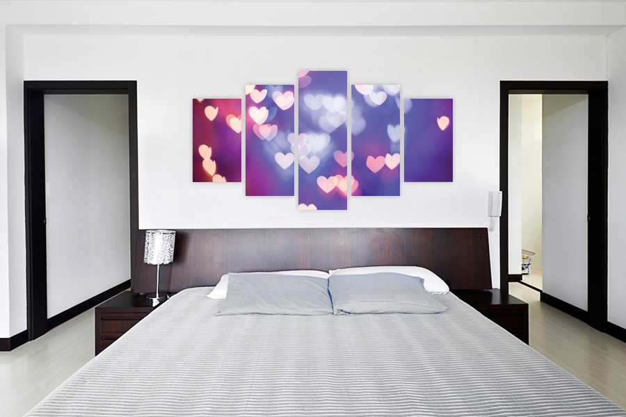 Πίνακας σε καμβά αφηρημένων εικόνων για σύγχρονο χώρο, με μοντέρνο στυλ διακόσμησης.