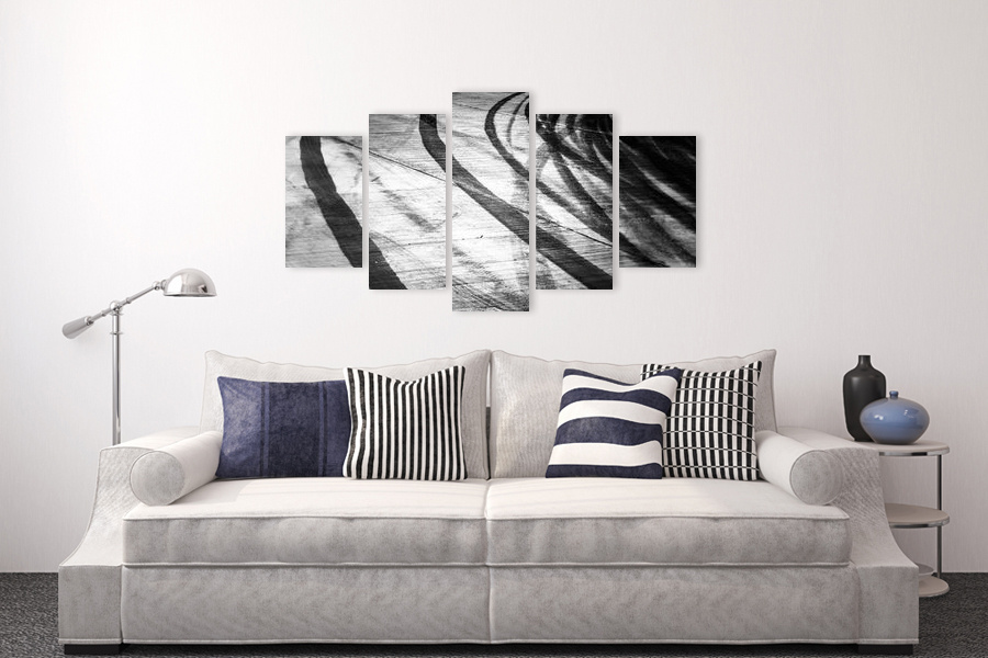 Πίνακας σε καμβά, αφηρημένη εικόνα, ιδανικός για μοντέρνο χώρο.