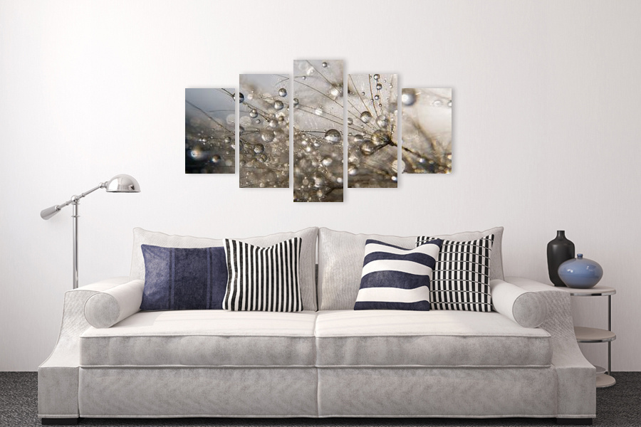 Πίνακας σε καμβά, αφηρημένη εικόνα με ζωντανά χρώματα, για σύγχρονο χώρο διακόσμησης.