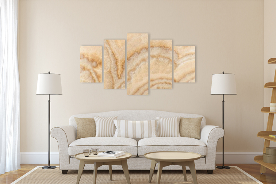 Πίνακας σε καμβά για χώρο που μπορεί να προορίζεται, αφηρημένη εικόνα με μοντέρνο στυλ διακόσμησης.